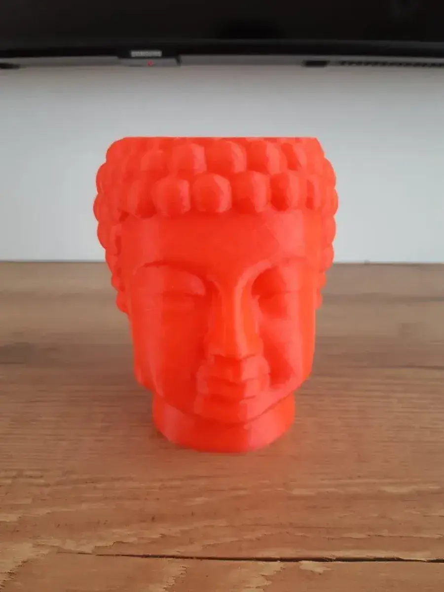 Buddha head planter