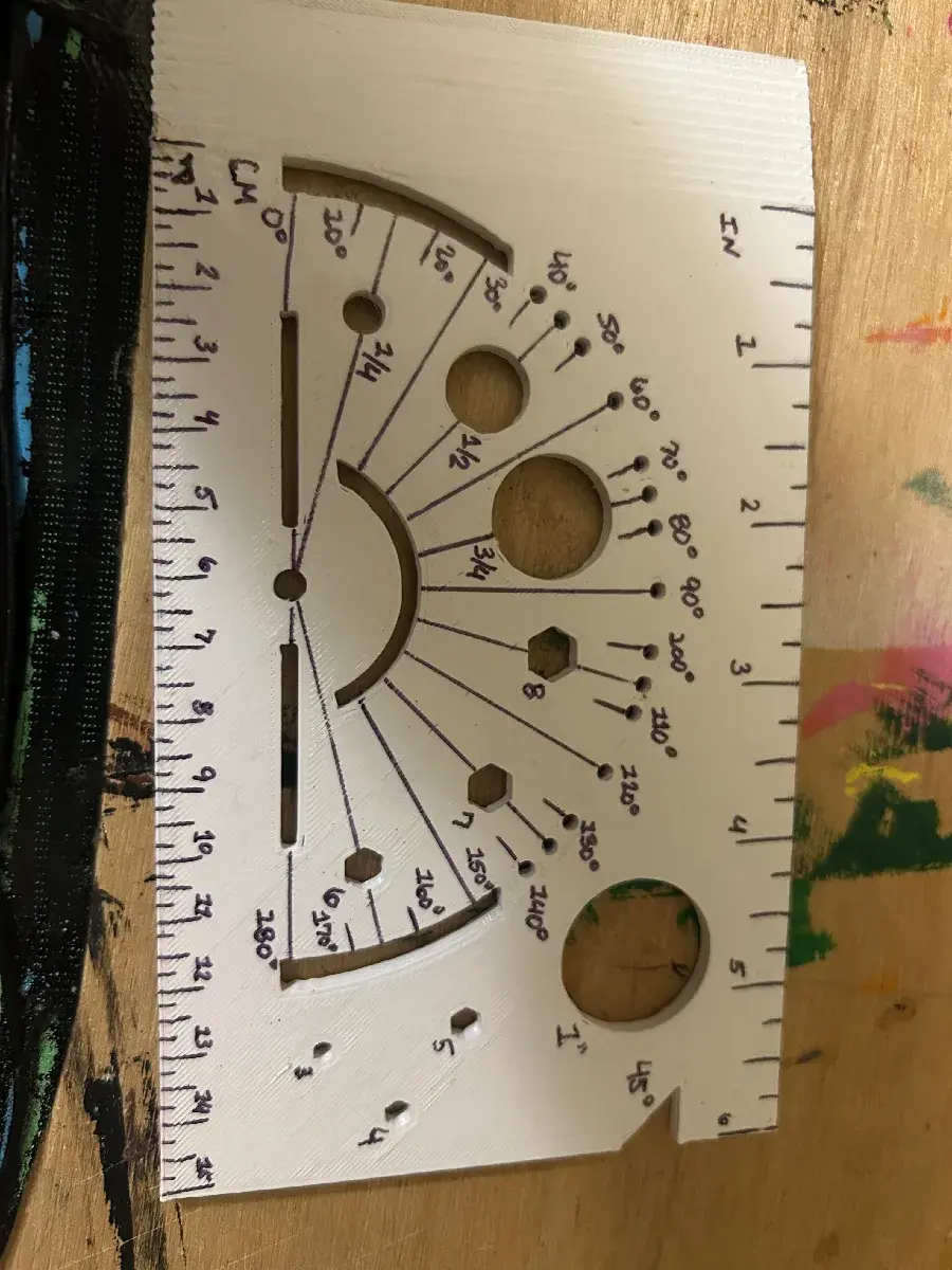 ANY USE multi-ruler