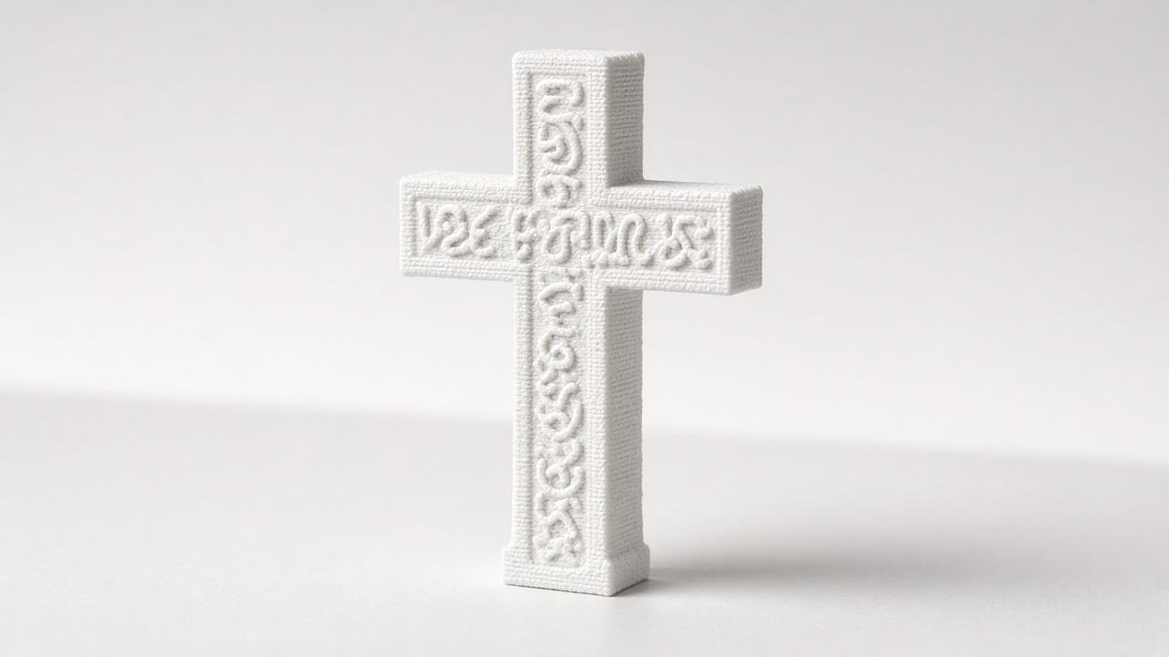 Our Father Prayer Cross